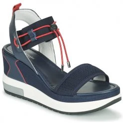Chaussures Femme Sandales et Nu-pieds NeroGiardini CAMINO Marine / Rouge