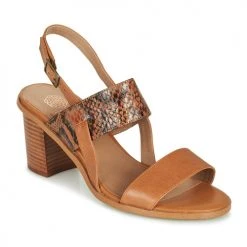 Chaussures Femme Sandales et Nu-pieds Karston LIMEY Camel