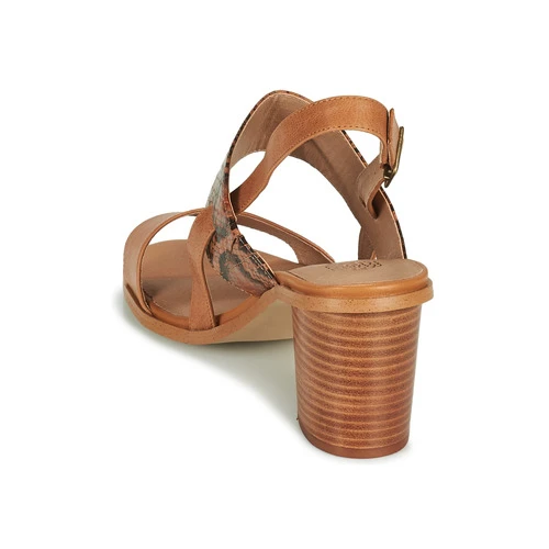 Chaussures Femme Sandales et Nu-pieds Karston LIMEY Camel – Image 5