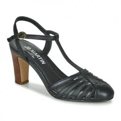 Chaussures Femme Sandales et Nu-pieds JB Martin LOYALE Noir