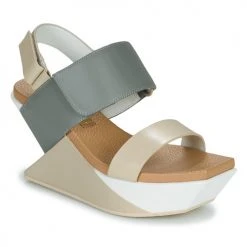 Chaussures Femme Sandales et Nu-pieds United nude DELTA WEDGE SANDAL Nude
