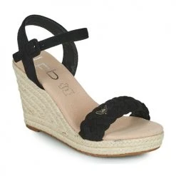 Chaussures Femme Sandales et Nu-pieds Les Petites Bombes DORRA Noir