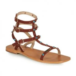 Chaussures Femme Sandales et Nu-pieds Les Tropéziennes par M Belarbi CORFOU Marron