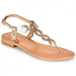 Chaussures Femme Sandales et Nu-pieds Les Tropéziennes par M Belarbi HALLYN Or