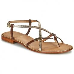 Chaussures Femme Sandales et Nu-pieds Les Tropéziennes par M Belarbi MONACO Marron