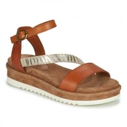 Chaussures Femme Sandales et Nu-pieds Metamorf'Ose LACELLULE Camel