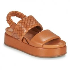 Chaussures Femme Sandales et Nu-pieds Metamorf'Ose LAGOUTE Camel