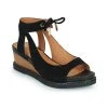 Chaussures Femme Sandales et Nu-pieds Mam'Zelle SANTA Noir