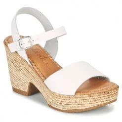 Chaussures Femme Sandales et Nu-pieds Ulanka ERA Blanc