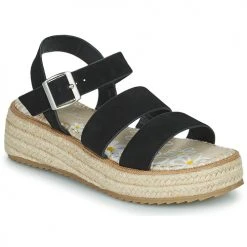 Chaussures Femme Sandales et Nu-pieds Ulanka LIAM Noir