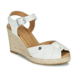 Chaussures Femme Sandales et Nu-pieds Esprit Blanc