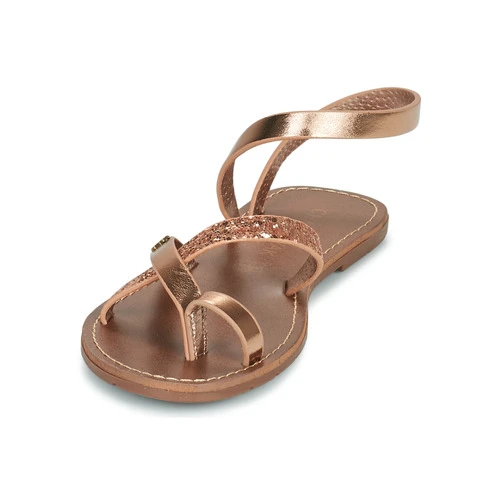 Chaussures Femme Sandales et Nu-pieds Chattawak SHAN Rose / Doré – Image 3