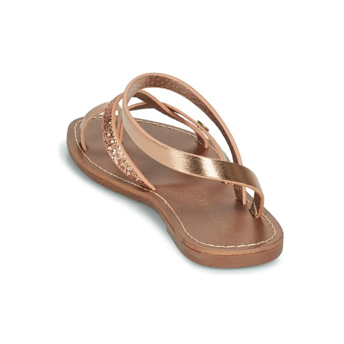 Chaussures Femme Sandales et Nu-pieds Chattawak SHAN Rose / Doré – Image 5