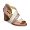 Chaussures Femme Sandales et Nu-pieds Casta NEEDA Blanc / Rose