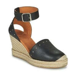 Chaussures Femme Sandales et Nu-pieds Unisa CAVIA Noir