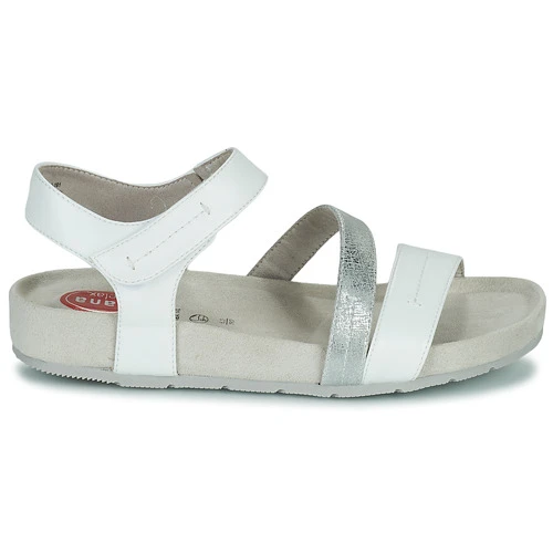 Chaussures Femme Sandales et Nu-pieds Jana Blanc / Argenté – Image 2