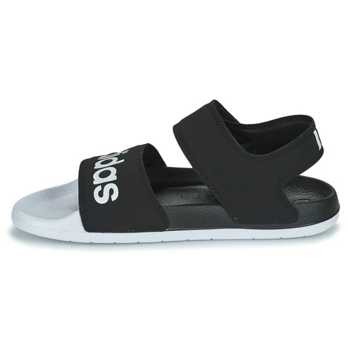 Chaussures Sandales et Nu-pieds adidas Performance ADILETTE SANDAL Blanc / Noir – Image 4