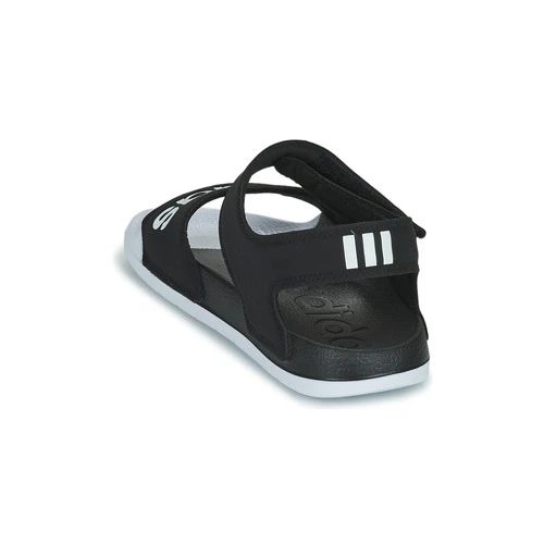 Chaussures Sandales et Nu-pieds adidas Performance ADILETTE SANDAL Blanc / Noir – Image 5