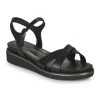 Chaussures Femme Sandales et Nu-pieds Tamaris VIKTORIA Noir
