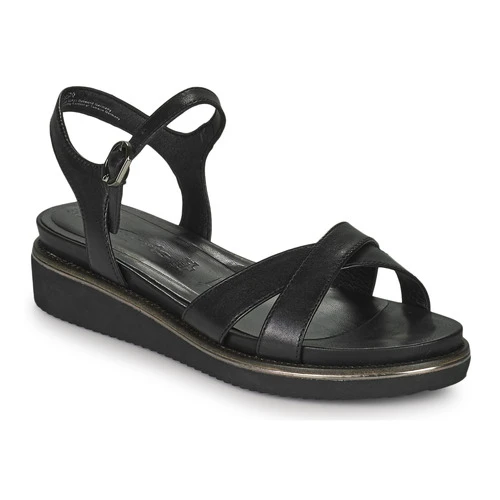 Chaussures Femme Sandales et Nu-pieds Tamaris VIKTORIA Noir
