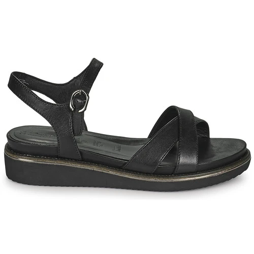 Chaussures Femme Sandales et Nu-pieds Tamaris VIKTORIA Noir – Image 2