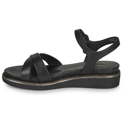 Chaussures Femme Sandales et Nu-pieds Tamaris VIKTORIA Noir – Image 4