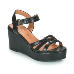 Chaussures Femme Sandales et Nu-pieds Karston LANA Noir