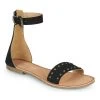 Chaussures Femme Sandales et Nu-pieds Les Petites Bombes BARAKA Noir