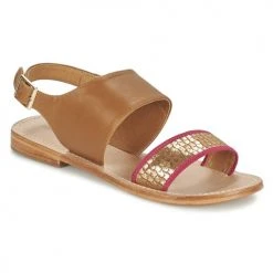 Chaussures Femme Sandales et Nu-pieds Mellow Yellow VADELI Camel