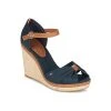 Chaussures Femme Sandales et Nu-pieds Tommy Hilfiger ELENA 56D Marine / Marron