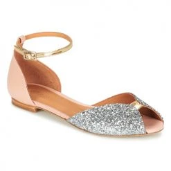 Chaussures Femme Sandales et Nu-pieds Emma Go JULIETTE Rose / Argenté / Doré