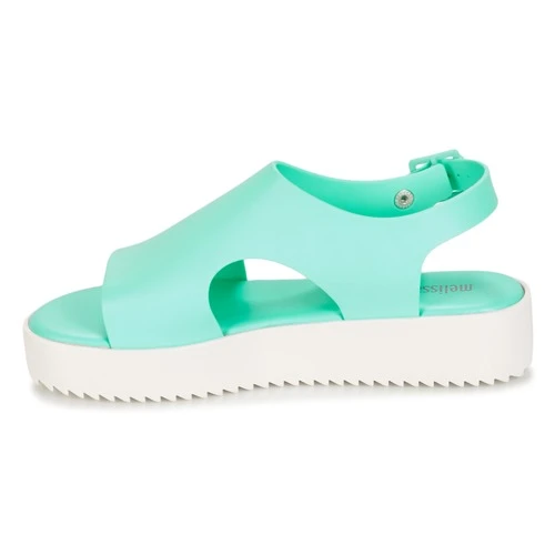 Chaussures Femme Sandales et Nu-pieds Melissa HOTNESS Vert / blanc – Image 4