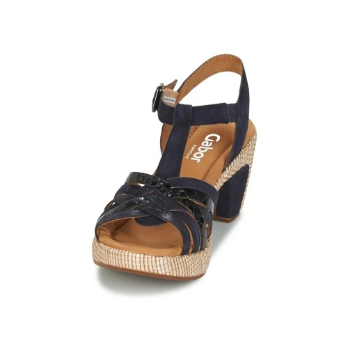 Chaussures Femme Sandales et Nu-pieds Gabor MASTIAR Marine – Image 3