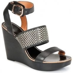 Chaussures Femme Sandales et Nu-pieds Mellow Yellow SAUBELLE Noir