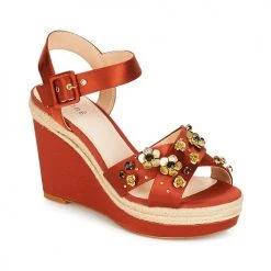 Chaussures Femme Sandales et Nu-pieds André IXIA Ocre